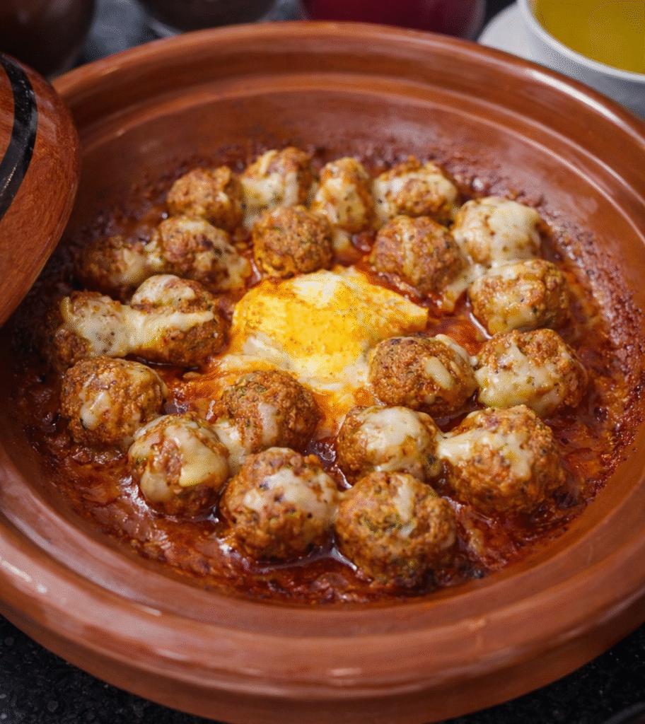 Meatball and Egg Tagine