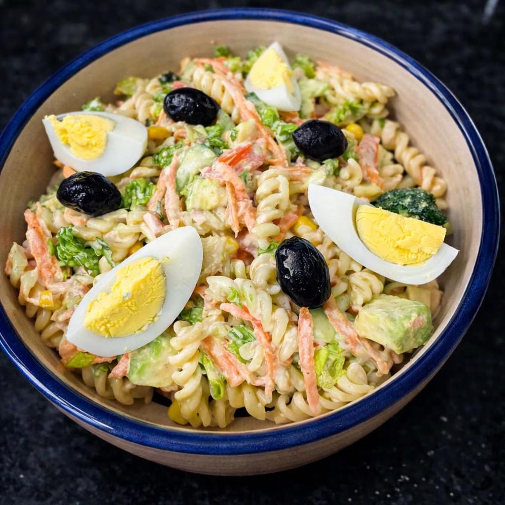 Healthy Tuna and Pasta Salad